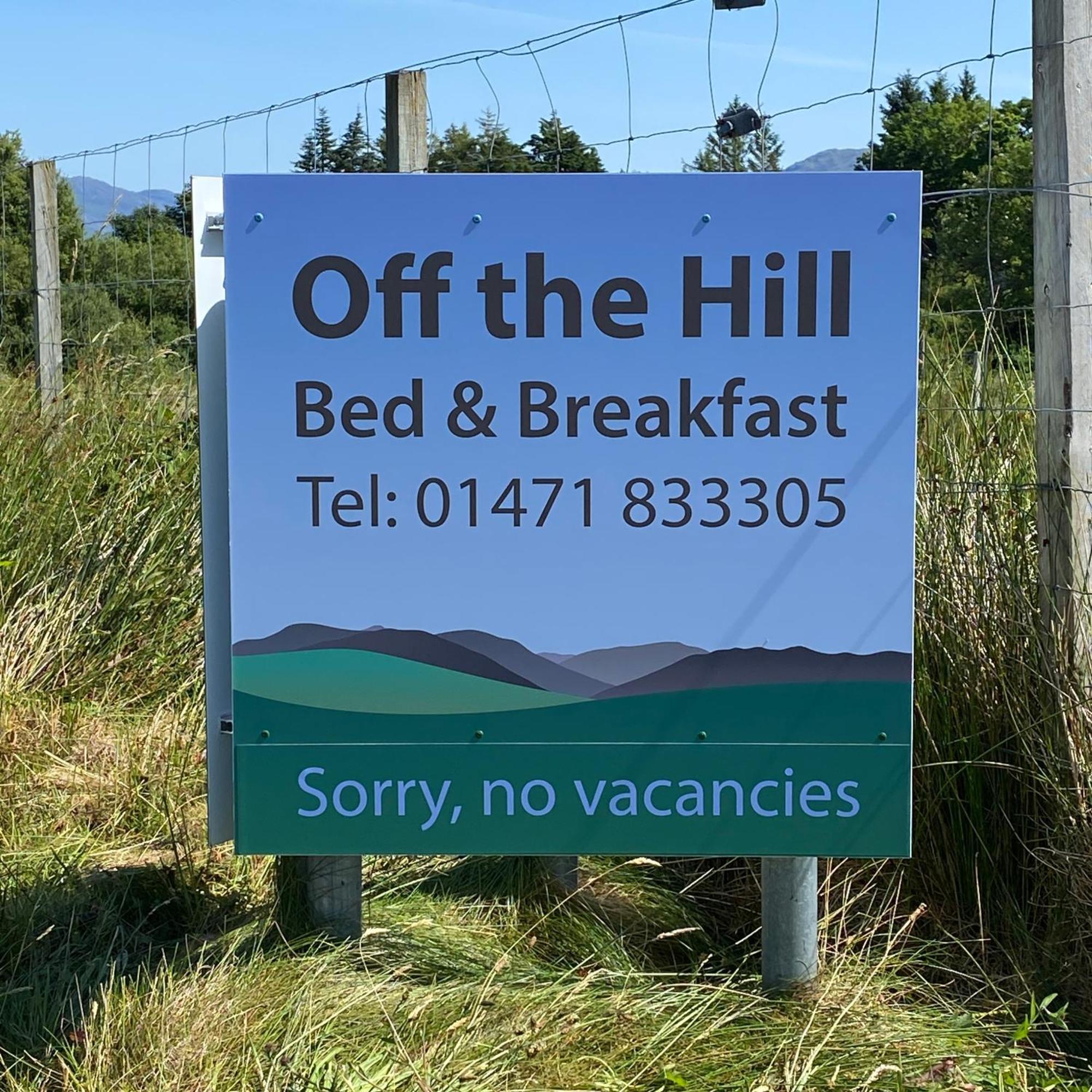 Off The Hill B&B Isleornsey  Екстер'єр фото
